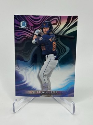 Jett Williams 2022 Bowman Draft Chrome #MR-6 Mood Ring Case Hit SSP