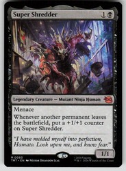 Super Shredder 83/343 Teenage Mutant Ninja Turtles Mythic Rare