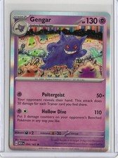Pokémon Gengar TCG Scarlet & Violet Holo Rare Card #94/165