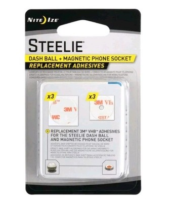 Nite Ize Dash Ball + Magnetic Phone Socket Replacement Adhesives- STPCR-11-R7
