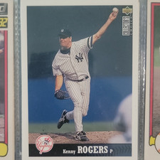 Upper Deck 1997 Collector's Choice Kenny Rogers New York Yankees #327 Base Card