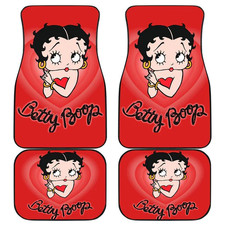 Beautiful Betty Boop Heart Art Car Floor Mats Cartoon Gift Ver2 Car Floor Mat