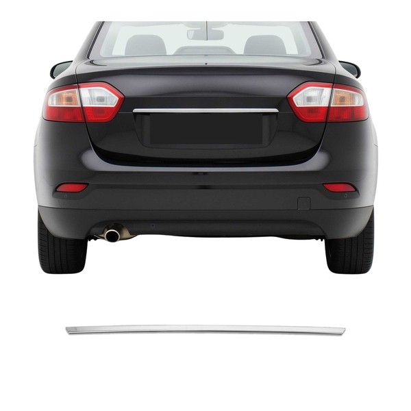 Kofferraumleiste Heckleiste FüR Renault Fluence 2010-2015 Edelstahl Chrom-image