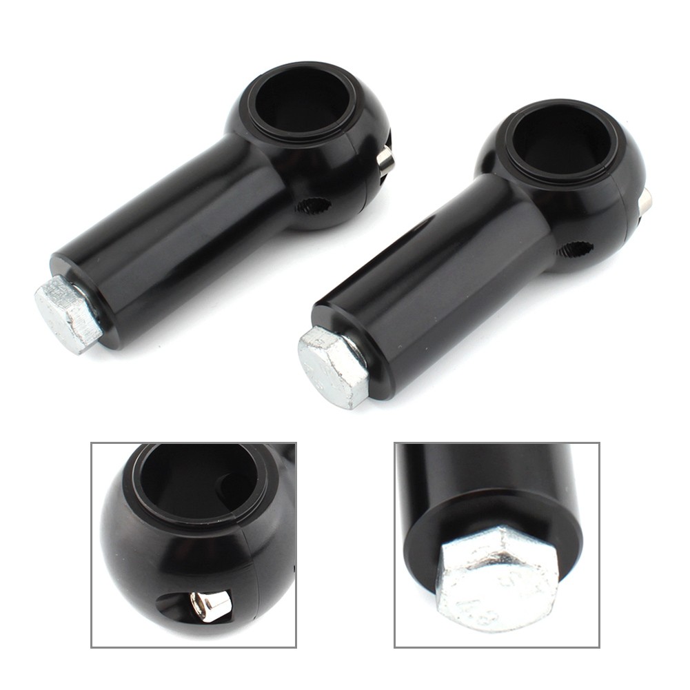 3"" Handlebar Clamp Riser Rise Bar Aluminum For Harley Davidson Cruisers Choppers