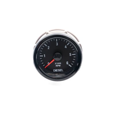 JOM Zusatzinstrument Diesel Drehzahlmesser Youngtimer Rallye  0-6000RPM 52mm