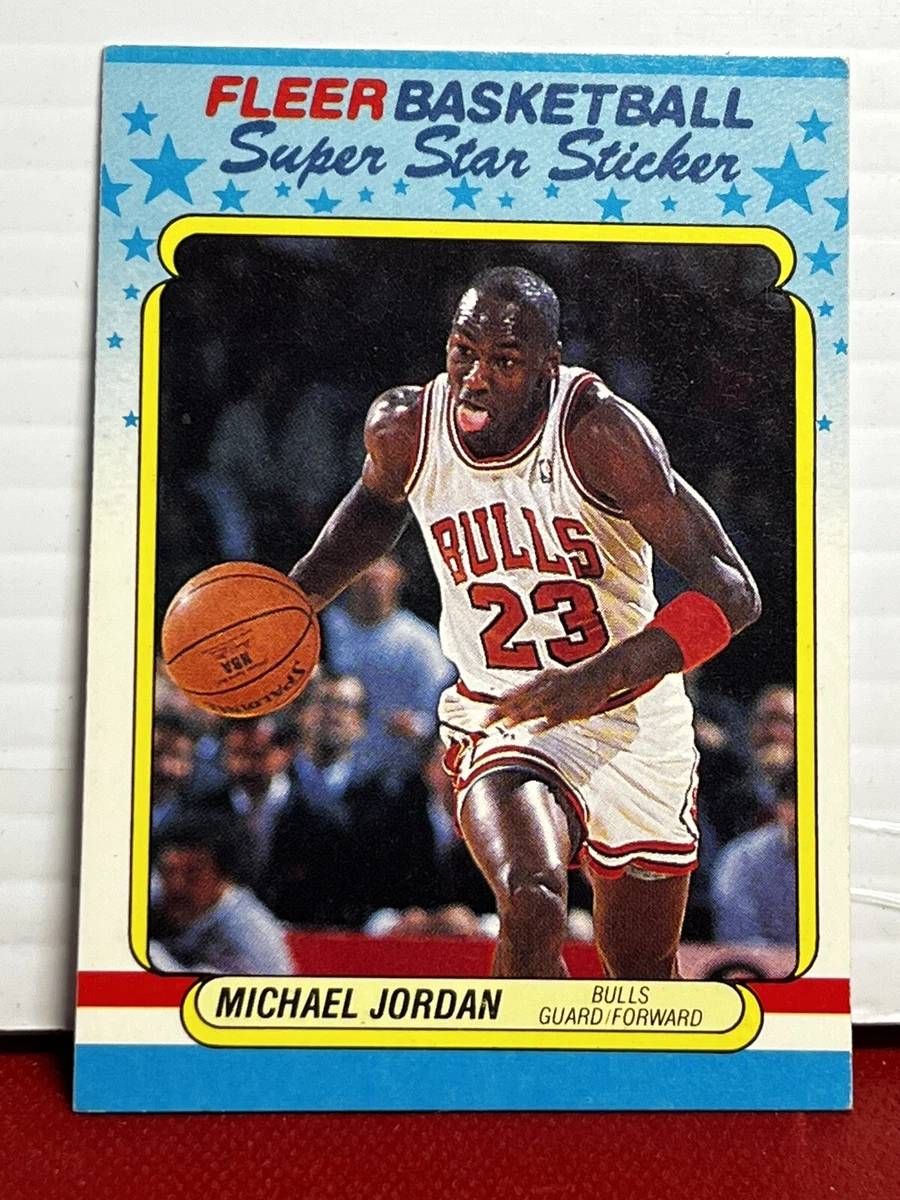 1988 Fleer Sticker Michael Jordan for sale | eBay