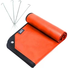Heavy Duty Emergency Blanket Waterproof Insulated Tarp for Camping Hiking