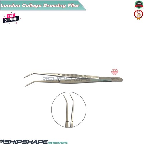 Cotton Plier, College Tweezer 6" / Utility Forceps Dental Surgical Instruments - Foto 5 di 9