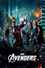 Marvel Avengers Movie Poster 2012 - 11x17 Inches | NEW USA