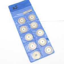 10Pcs 1'' inch Diamond Cutting Wheel 25mm Cut Off Discs Coated Rotary Tools