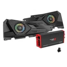 Cerwin Vega RPMRZRKM21 2DR KIT 14 + Speaker Kit with 2 Channel Digital Amplifier