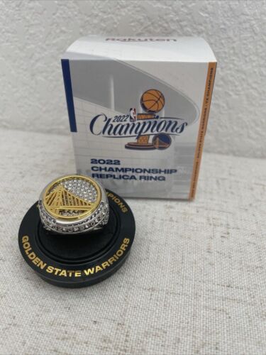 Golden State Warriors 2022 NBA Championship REPLICA RING SGA NIB 11/23/22  CURRY - Picture 1 of 3