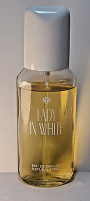 LADY IN WHITE by DK EDP 1.7 oz 50 ml Eau De Parfum Natural Spray Perfume 95%