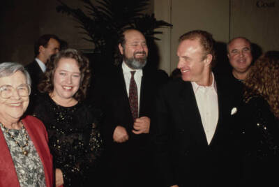 Actress Kathy Bates Film Director Rob Reiner Actor James Caan Atte- Old Photo
