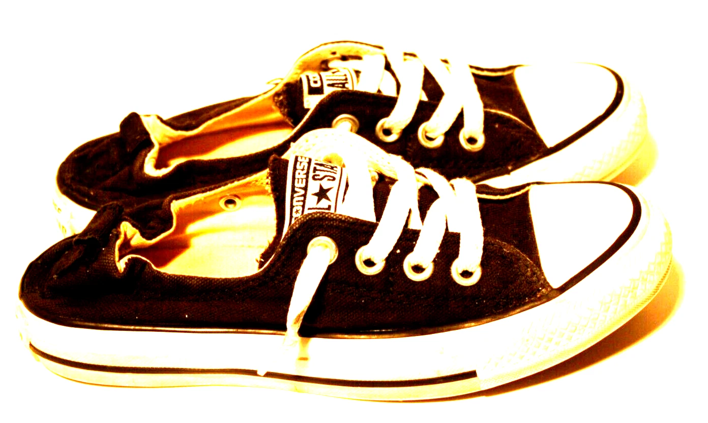 Converse All Star Shoreline Ox nere da donna taglia 6