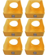 6 PACK RITE FARM PRODUCTS WASHABLE POLY EGG NESTING BOX CHICKEN LAYING COOP NEST