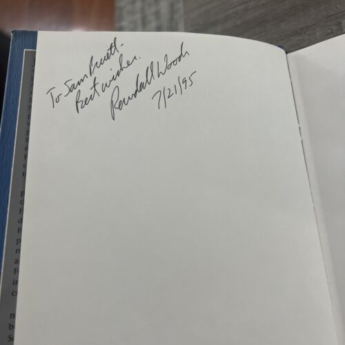 SIGNÉ par Randall Woods Fulbright : une biographie livre papier Sénat politique