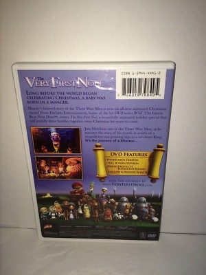 THE VERY FIRST NOEL DVD ANDY GRIFFITH 3 WISE MEN JESUS ANIMATED