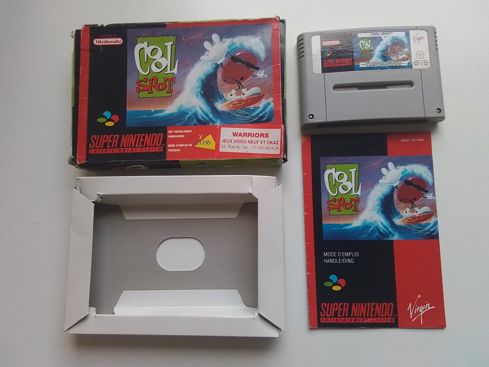 Cool Spot Complet sur Super Nintendo !!!