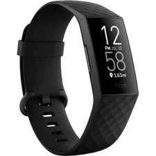 Fitbit Charge 4 Health & Fitness Tracker - Black | USED