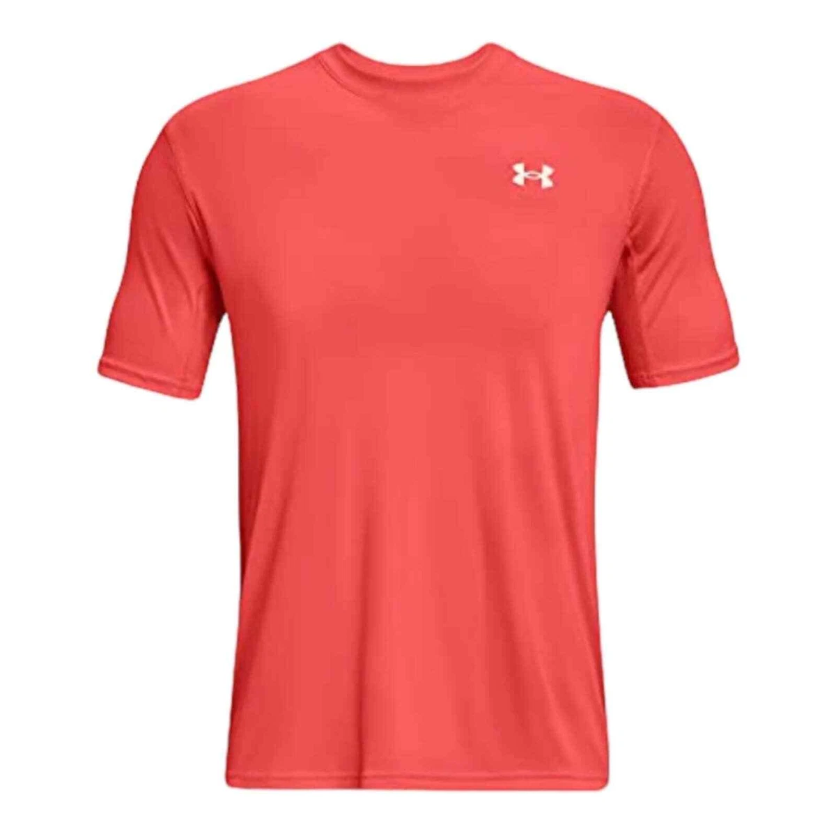NWT Under Armour Men s Standard Drift Tide Knit Short Sleeve Venom Red Large