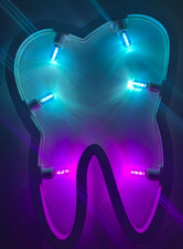 Luminaria Salentina Dente 6 Led (45x36 cm)