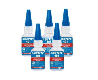 Loctite 401 5x5g Sekundenkleber Sofortkleber Klebstoff Universal AA8401 Holz 