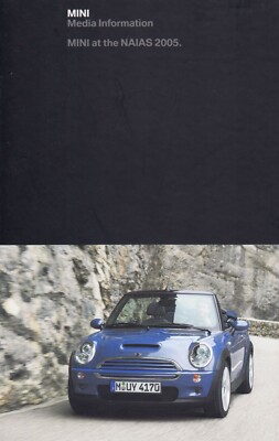 MINI COOPER S WORKS Cooper S Cabrio Media Press Kit Pressemappe 2005 58