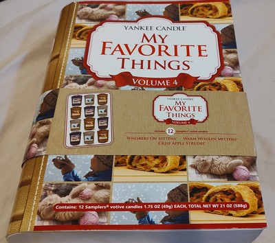 Yankee Candle My Favorite Things Volume 4 new/original box