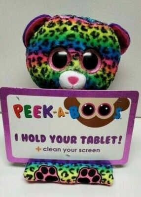 Ty New Peek-A-Boo Tablet Holder with Screen Cleaner Bottom Lance 12'' MWMT