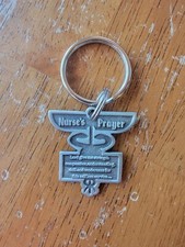Vtg Nurses Prayer Gifts Nursing Graduation Gift Keychain for RN Medical Students