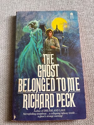 The Ghost Belonged to Me by Richard Peck (Avon, 1976) Vtg See Pics