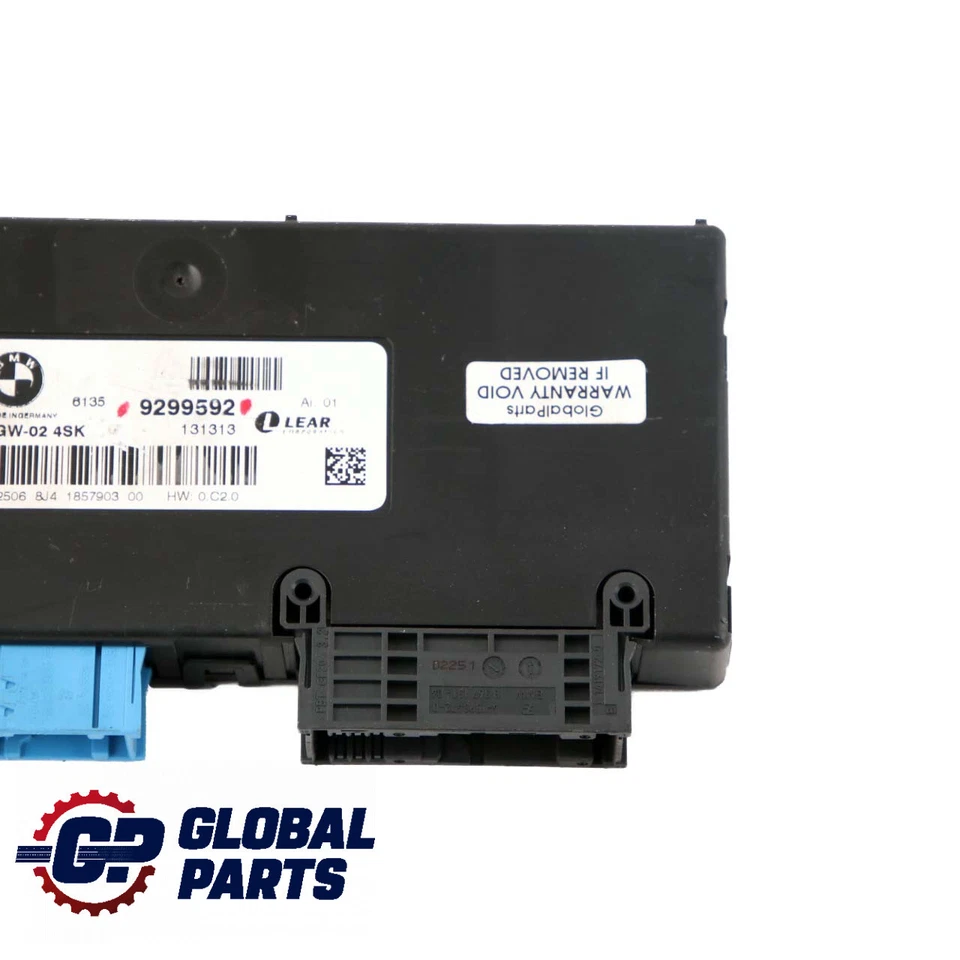 BMW 5 F11 Modulo Gateway Centrale ECU Centralina Lear ZGW-02 4SK 9299592 - Immagine 4 di 4