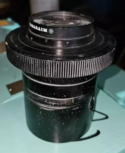 Mitutoyo 100140 Projector Lens P-Hexanon 10x Zoom Comparator Lens
