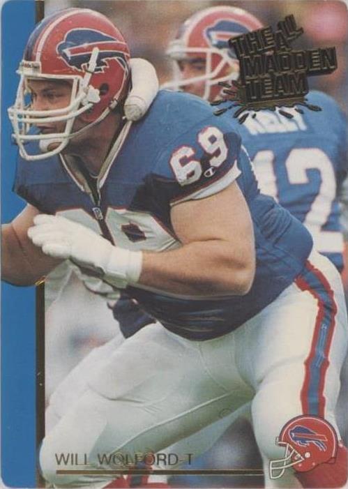 1991 Action Packed The All-Madden Team Will Wolford #13 - 1 of 2