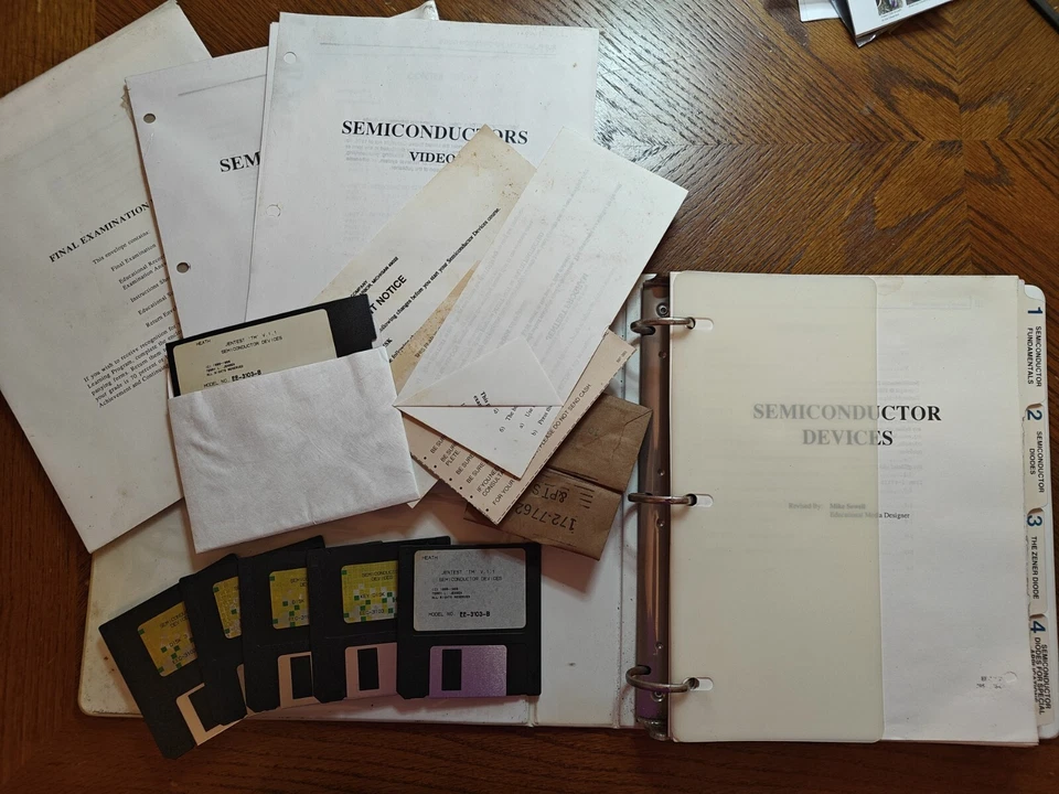 DISPOSITIVOS SEMICONDUCTORES SISTEMAS EDUCATIVOS HEATHKIT Foto 2 de 4