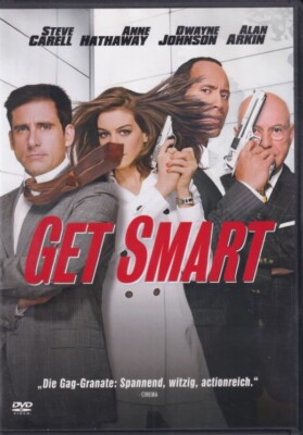 GET SMART | Steve Carell | Anne Hathaway | Dwayne Johnson | DVD | FSK 12
