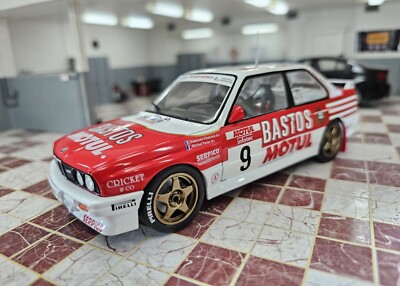 IXO 1988 BMW E30 M3 #9 WRC F.CHATRIOT - M.PERIN 1/24 SCALE DIECAST MODEL CAR