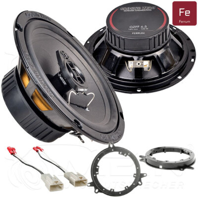 GROUND ZERO LAUTSPRECHER für TOYOTA RAV4 II 2000-2006 Front Tür Vorn 120W #B140