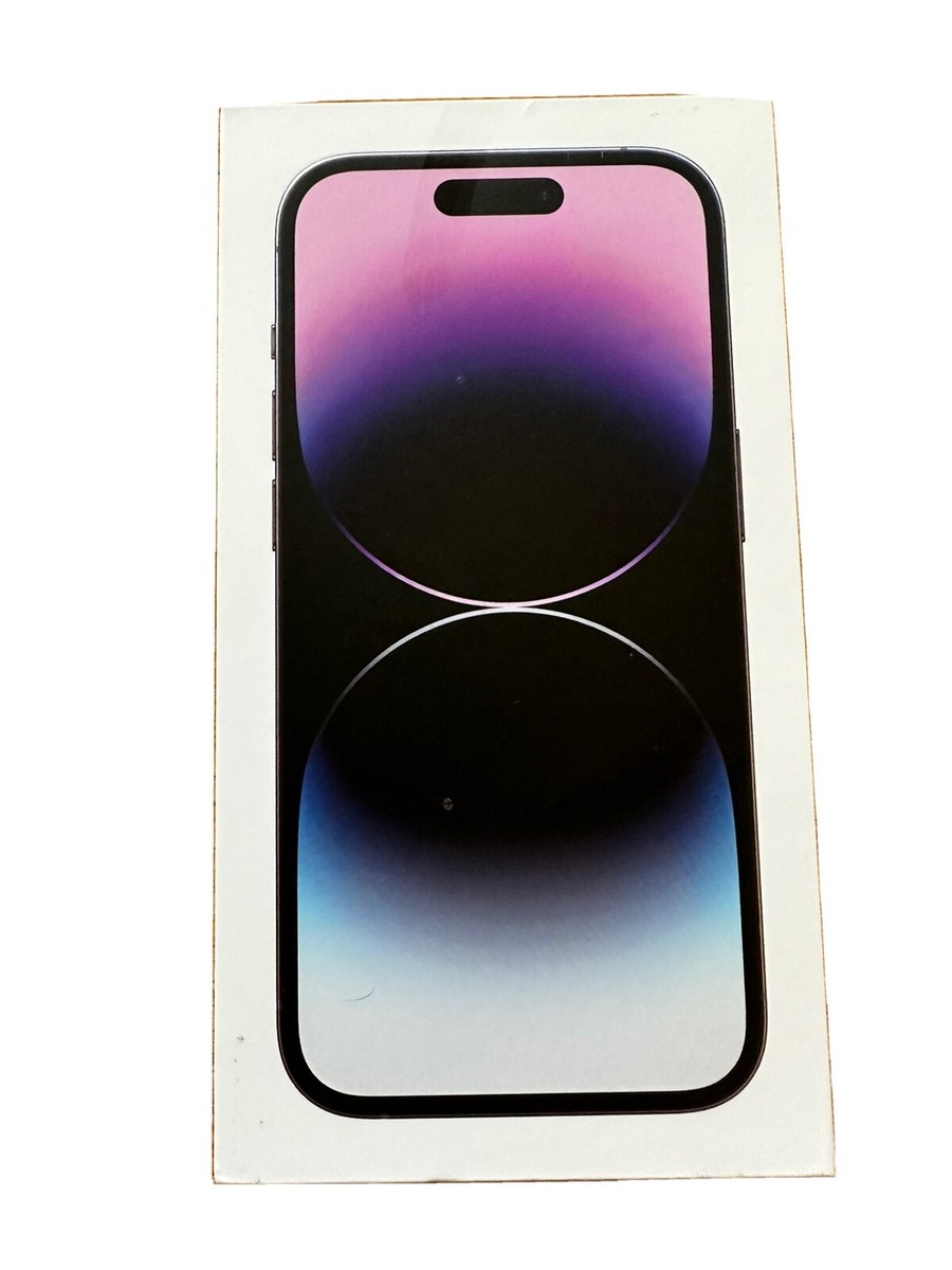 Apple iPhone 14 Pro Deep Purple 128GB - Empty Box ONLY | eBay