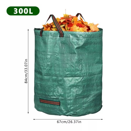 4/8tlg Gartensack Säcke Laubsack Gartenabfallbehälter 272/300L Gartentasche - Bild 24 von 28