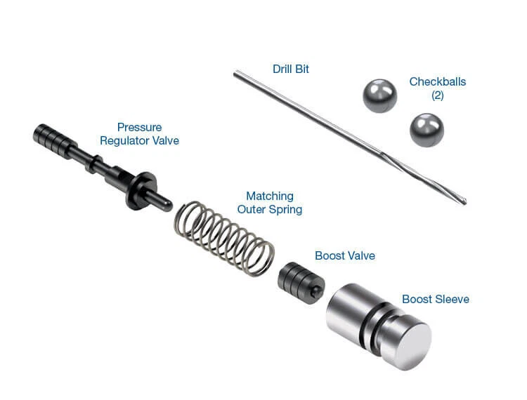 Sonnax 104520-07K Regulador de presión de gran tamaño y kit de válvula de refuerzo Foto 4 de 4