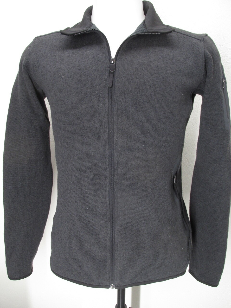 ARCTERYX ARC'TERYX Cardigan donna covert grigio manica lunga caldo come nuovo! taglia M V76