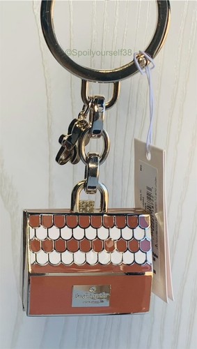 Kate Spade Metall Lebkuchenhaus Schlüsselanhänger Taschenanhänger K9270 Neu mit Etikett - Bild 3 von 8