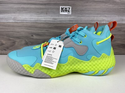 NEW Adidas HARDEN Vol. 6 Pulse Aqua Solar Orange | Size 11