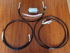 1995-2000 Escalade Tahoe Yukon Nylon Main Fuel & Return Lines Kit 5.7L 4-Door