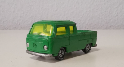 Siku 1030 - VW T2 Pickup Pritschenwagen Grün ohne OVP Vintage Made