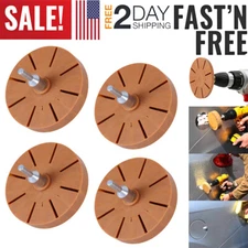 Car Decal Remover Rubber Eraser Wheel Tool for Drill Adhesive Pinstripe Sticker