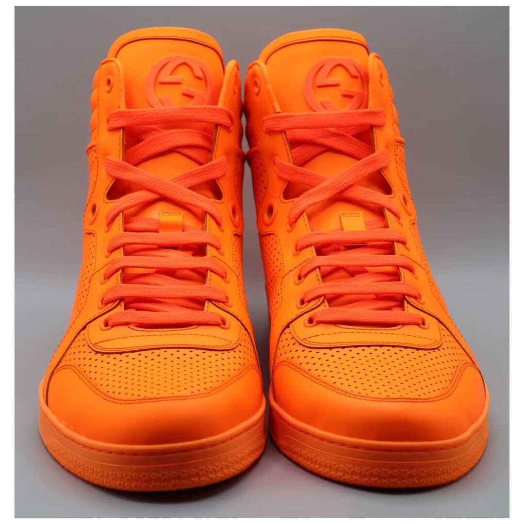 Gucci Signature Top High Neon Orange (2014) | eBay