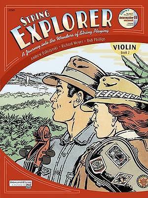 String Explorer, Bk 2: Violin, Book & Interactive CD by Bob Phillips ...